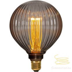   STARTRADING LED NEW GENERATION FILAMENT STRIPE SMOKY G125 CLEAR E27 1W 2000K ST353-85