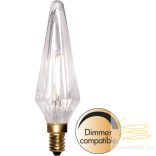 Startrading LED Filament Dimmerable Candle Crystal Clear E14 3W 4000K ST353-93