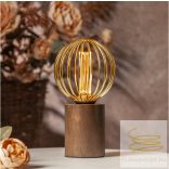 STARTRADING LED 3-STEP-DIM NEW GENERATION FILAMENT G125 METAL E27 4,3W 1800K ST353-98