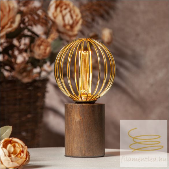 STARTRADING LED 3-STEP-DIM NEW GENERATION FILAMENT G125 METAL E27 4,3W 1800K ST353-98