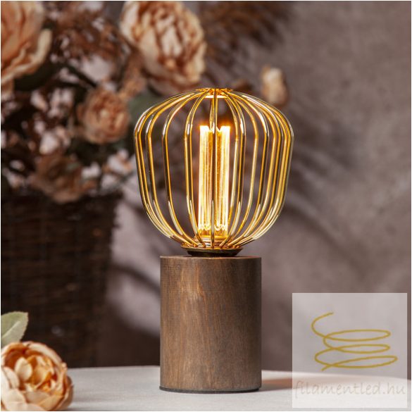 STARTRADING LED 3-STEP-DIM NEW GENERATION FILAMENT G131 METAL E27 4,3W 1800K ST353-99