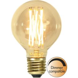   LED Filament Dimmerable G80 Vintage Gold Clear E27 3,7W 1800K ST354-50