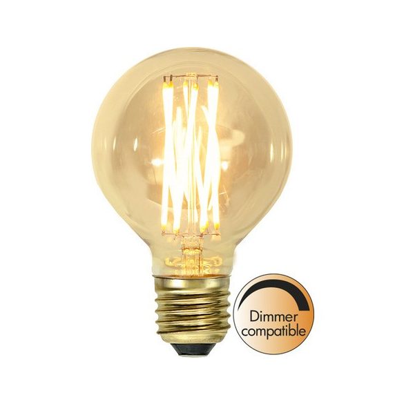 Startrading LED Filament Dimmerable G80 Vintage Gold Clear E27 3,7W 1800K ST354-50