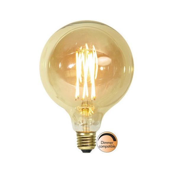 Startrading LED Filament Dimmerable G125 Vintage Gold Clear E27 3,7W 1800K ST354-52