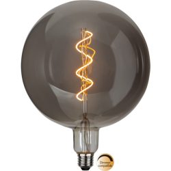   Startrading LED Filament Dimmerable G200 Spiral Smoky Clear E27 2,6W 2200K ST355-05-1