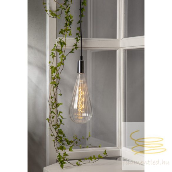 STARTRADING LED FILAMENT DIMMERABLE LINE C125 CLEAR E27 2W 2200K ST355-20