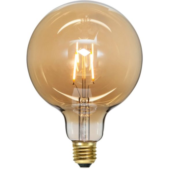 Startrading LED Filament  G125 Vintage Gold Clear E27 0,75W 2000K ST355-52-1