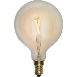   LED Filament Dimmerable G80 Soft Glow Clear E14 1,5W 2100K ST355-60-1
