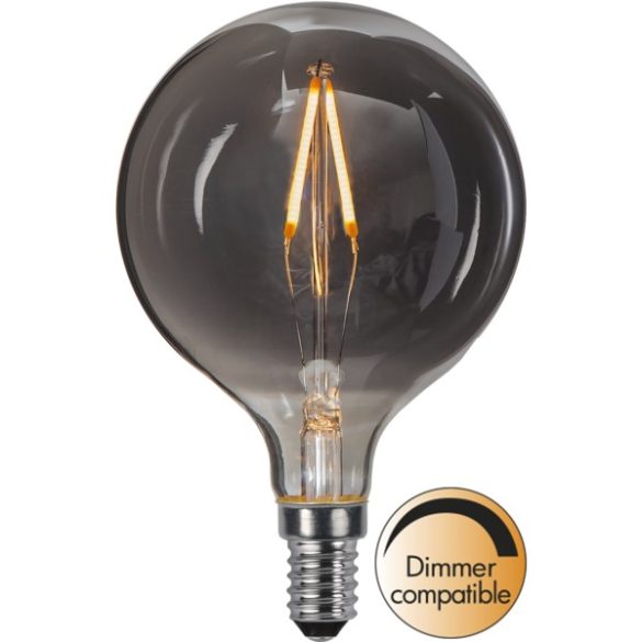 Startrading LED Filament Dimmerable G80 Smoky Clear E14 1,5W 2100K ST355-62