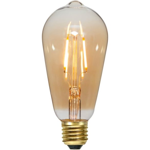 Startrading LED Filament  ST64 Vintage Gold Clear E27 0,75W 2000K ST355-70-1