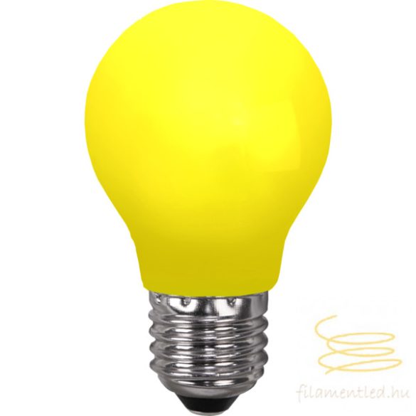 Startrading LED   Party Color Yellow E27 0,9W YellowK ST356-40-4