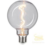 STARTRADING LED FILAMENT PC SOFT-GLOW G95 CLEAR E27 1W 2200K ST359-36