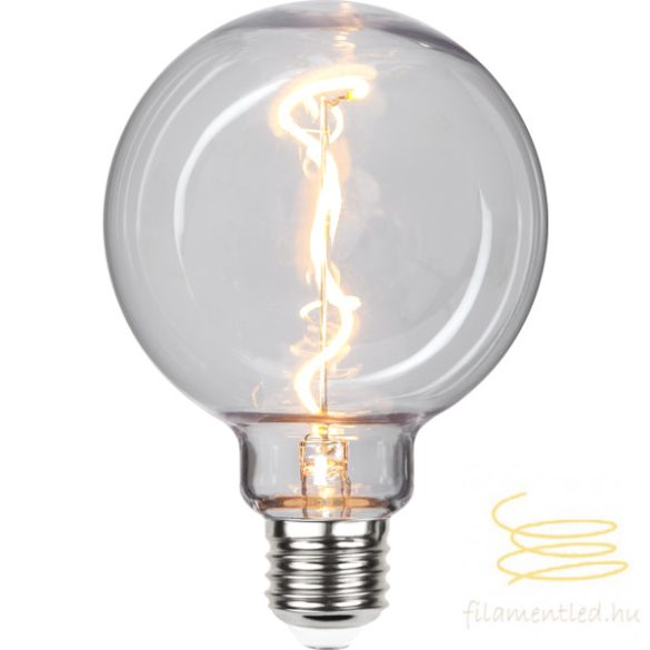 STARTRADING LED FILAMENT PC SOFT-GLOW G95 CLEAR E27 1W 2200K ST359-36