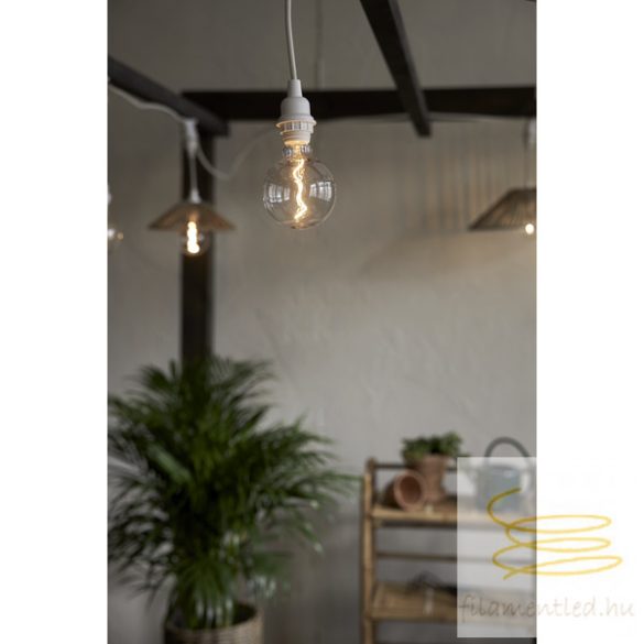 STARTRADING LED FILAMENT PC SOFT-GLOW G95 CLEAR E27 1W 2200K ST359-36