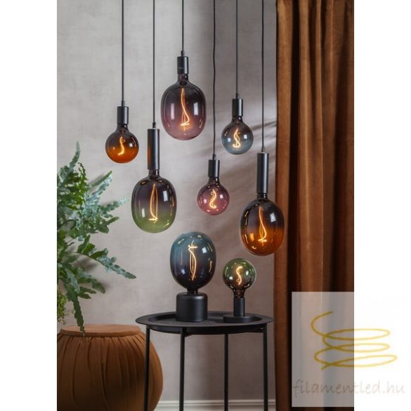 Startrading LED Filament Dimmerable C150 Colourmix Clear Black/Orange E27 4W 1700K ST366-56