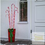 Startrading Outdoor Decoration CandyCane Box 475-28