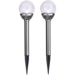 Startrading Solar Bollard 2 Pack Roma 477-37