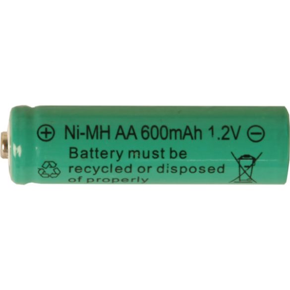 Rechargeable Battery AA 1,2V 600mAh Ni-MH 478-01-2