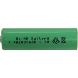   Startrading Rechargeable Battery AA 1,2V 2000mAh Ni-MH 478-02-2