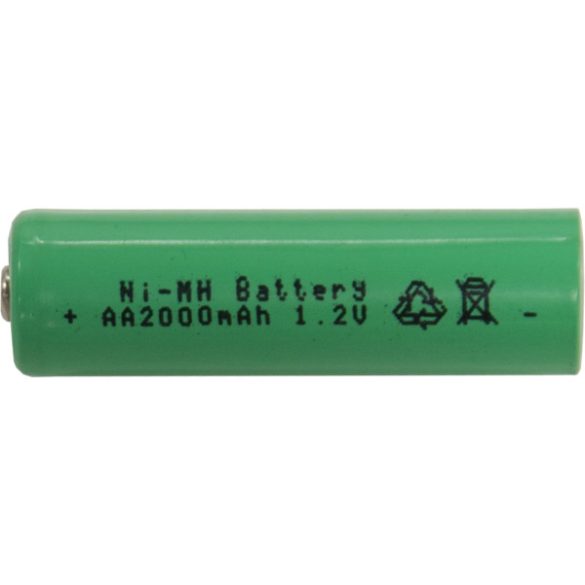 Startrading Rechargeable Battery AA 1,2V 2000mAh Ni-MH 478-02-2
