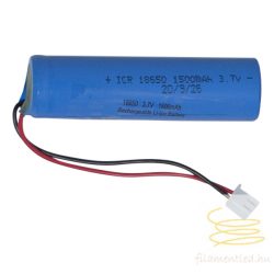 Battery 18650 3,7V 1500mAh Li-ion JST-PH 2mm plug 478-06