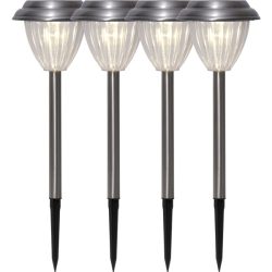 Startrading Solar Bollard 4 Pack Palma 479-05