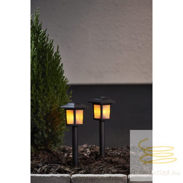 Startrading Solar Bollard 2 Pack Flame Mini 481-09