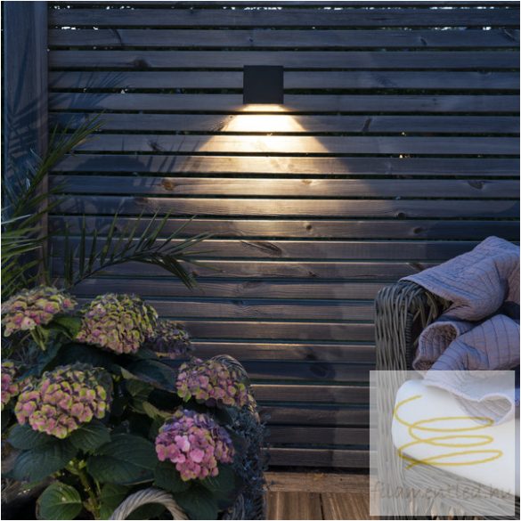 Startrading Solar Wall Lantern Wally Cube 481-77