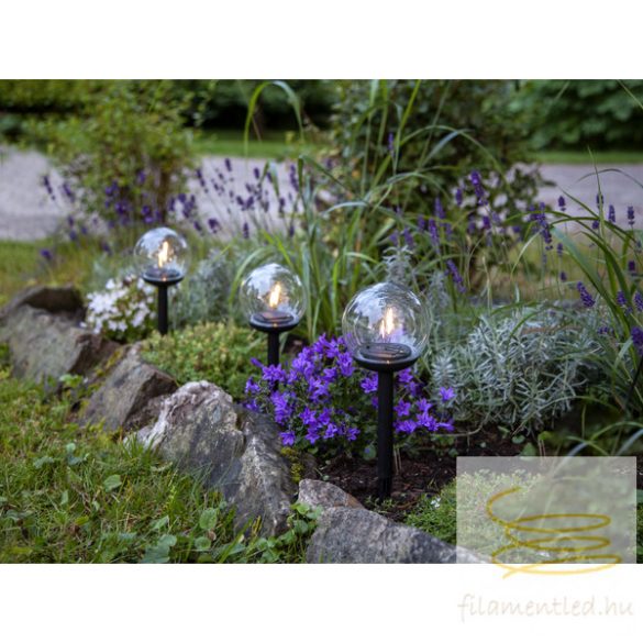 Startrading Solar Bollard 3 Pack Globe ST482-15