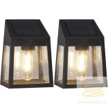 Startrading Solar Wall Lantern 2-p Wally Filament 482-29