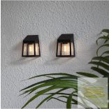 Startrading Solar Wall Lantern 2-p Wally Filament 482-29