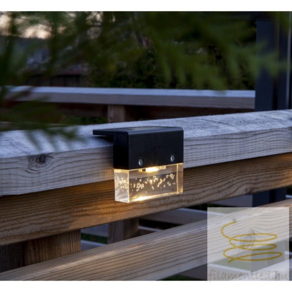 STARTRADING SOLAR WALL LANTERN BUBBLY FENCE 482-97