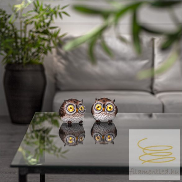 Startrading Display Solar Lights Owl 483-99-25