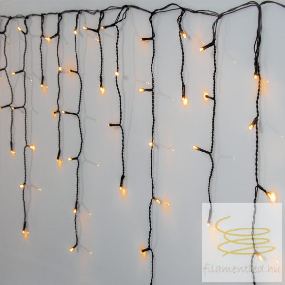 Icicle Lights Golden Warm White 594-19