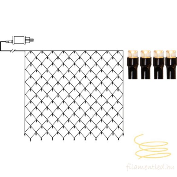 Startrading Net Light Shiny Warm White 594-65