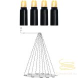 Startrading Flagpole Lights Shiny Warm White 594-66