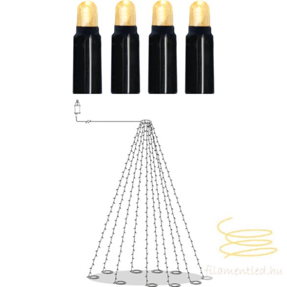 Startrading Flagpole Lights Shiny Warm White 594-66