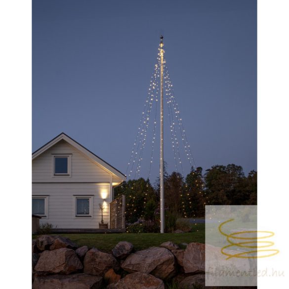 Startrading Flagpole Lights Shiny Warm White 594-66