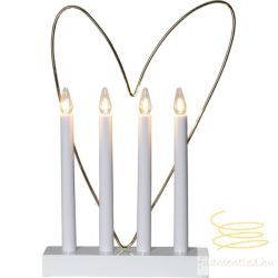Startrading Candlestick Glossy Heart 644-63